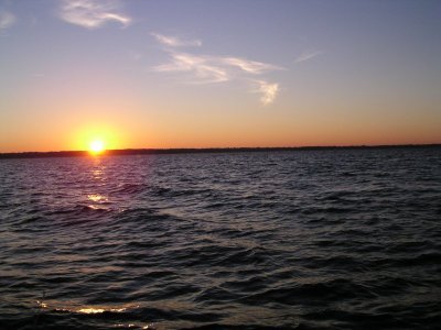 Lake Texoma Striper Fishing Photo