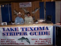 Lake Texoma Striper Fishing Photo