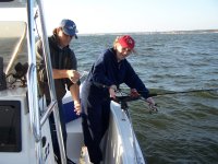 Lake Texoma Striper Fishing Photo