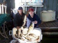 Lake Texoma Striper Fishing Photo