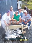 Lake Texoma Striper Fishing Photo