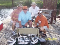 Lake Texoma Striper Fishing Photo