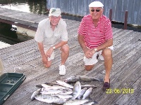 Lake Texoma Striper Fishing Photo