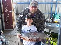 Lake Texoma Striper Fishing Photo