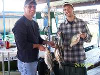 Lake Texoma Striper Fishing Photo