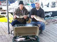 Lake Texoma Striper Fishing Photo