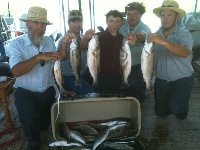 Lake Texoma Striper Fishing Photo