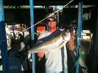 Lake Texoma Striper Fishing Photo