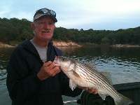 Lake Texoma Striper Fishing Photos