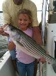 Lake Texoma Striper Fishing Photo