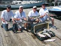 Lake Texoma Stripre Fishing Photo