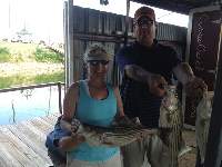 Lake Texoma Striper Fishing Photo