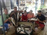 Lake Texoma Striper Fishing Photo