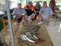 Lake Texoma Striper Fishing Photo