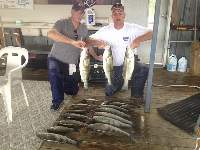 Lake Texoma Striper Fishing Photo