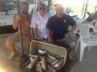 Lake Texoma Striper Fishing Photo